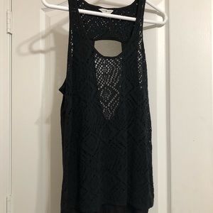 Lucky brand sheer tank top